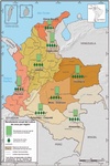 Rendimiento del cultivo de coca por regi�n en Colombia, 2016